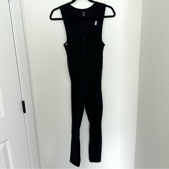 Rapha Pants - RAPHA One Piece Cycling Jumpsuit Size Small Women’s Black White Front Zipper